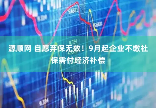 源顺网 自愿弃保无效！9月起企业不缴社保需付经济补偿